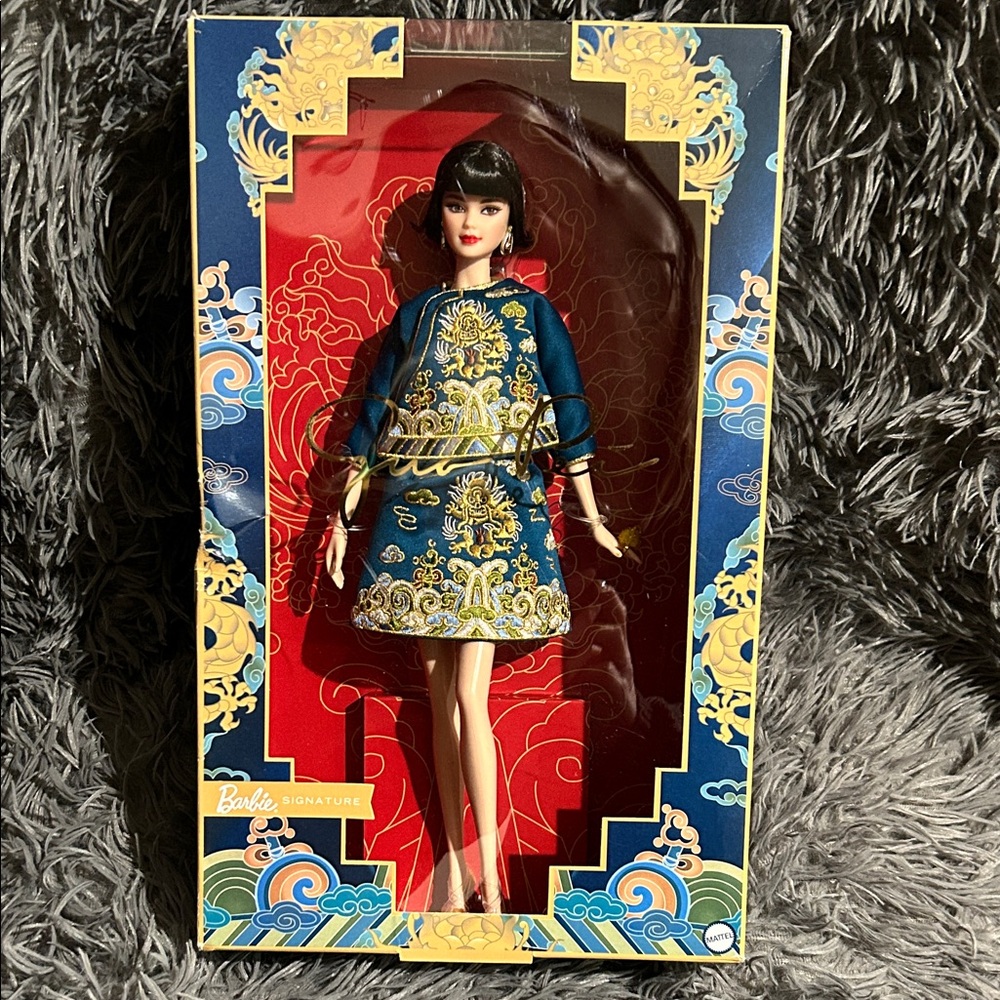 2023 Barbie Signature Doll in Navy and Gold Ensemble